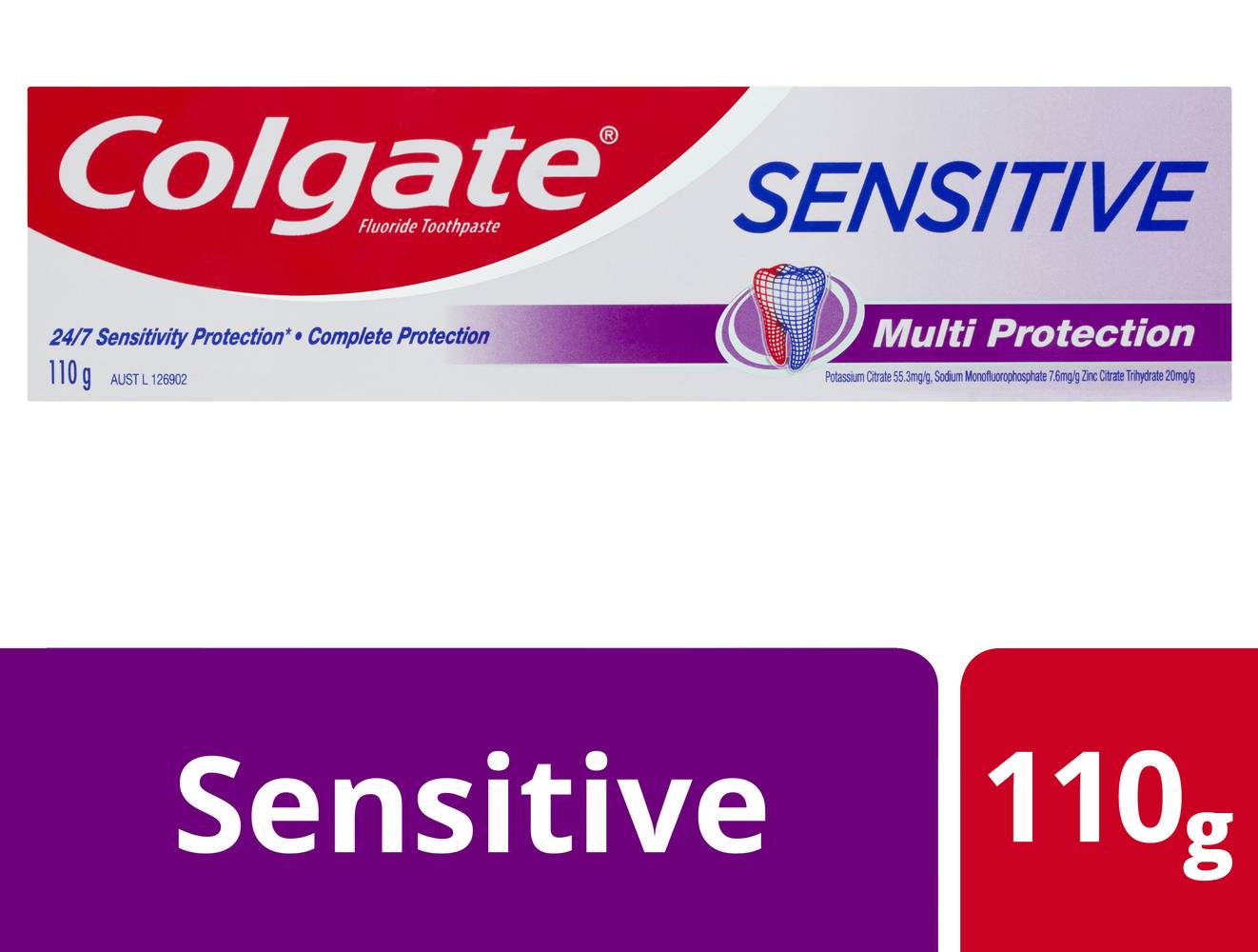 Colgate Sensitive Teeth Pain Multi Protection Toothpaste (110g)