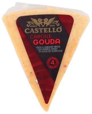 Castello Chipotle Gouda Pie Cut Wedge (8 oz)