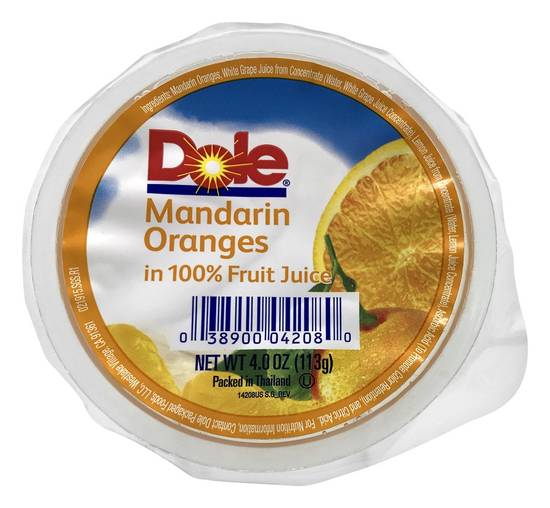Dole Mandarin Oranges in Juice (4 oz)