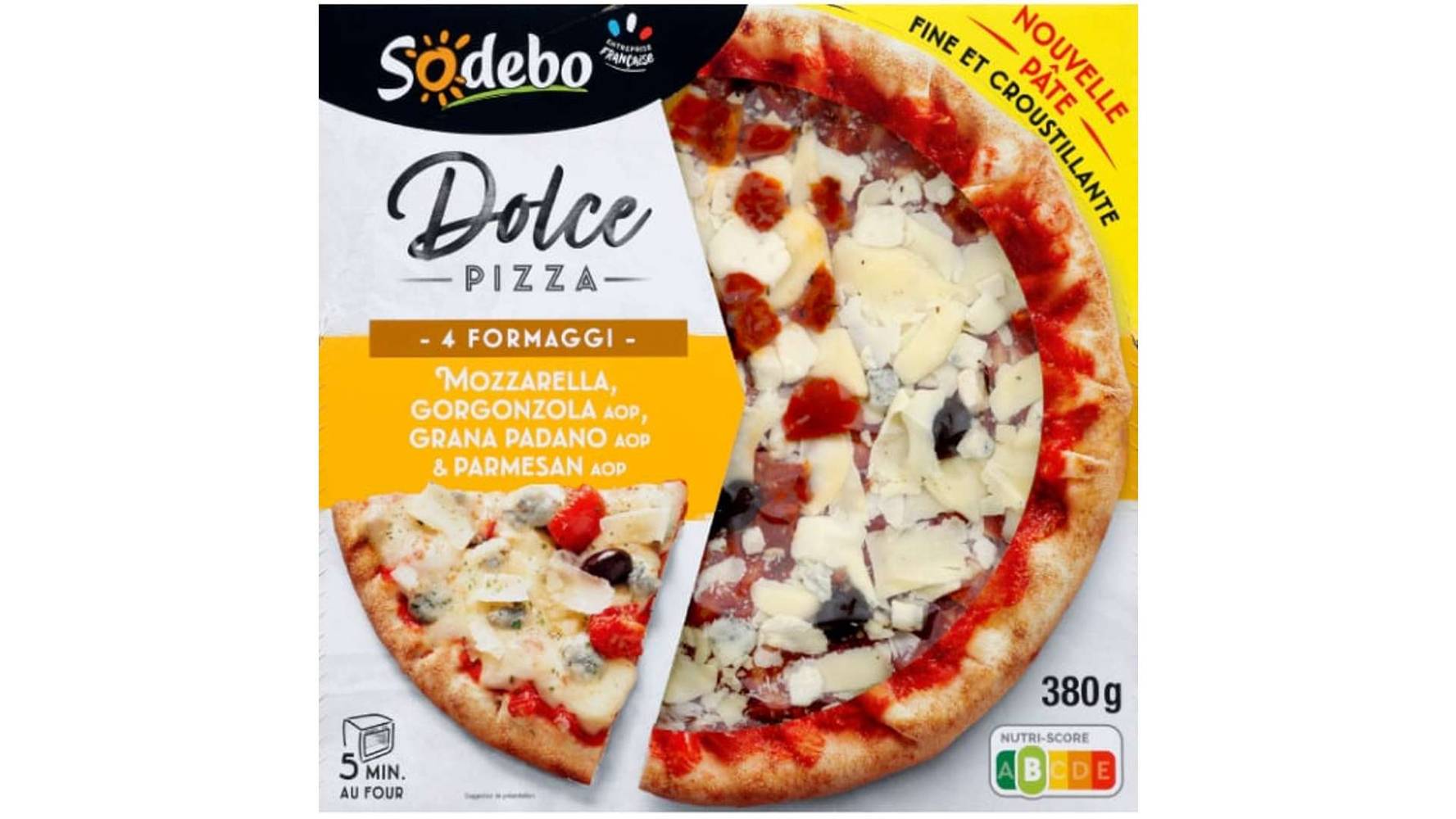 Sodebo - Pizza 4 formaggi