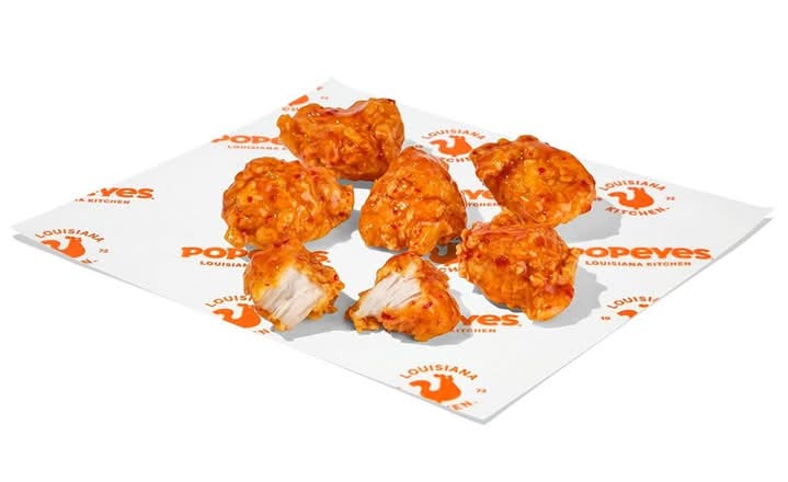 6 Boneless Hot Honey
