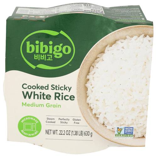 Bibigo Cooked Sticky White Rice