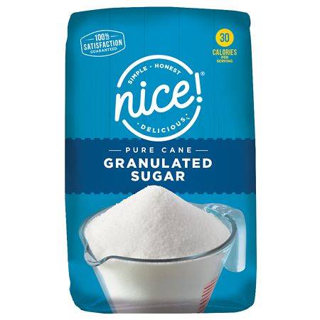 Nice! Pure Cane Granulated Sugar