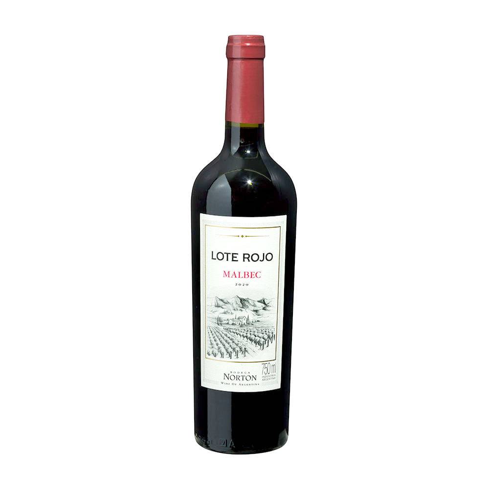 Bodega norton vinho tinto lote rojo malbec (750 ml)