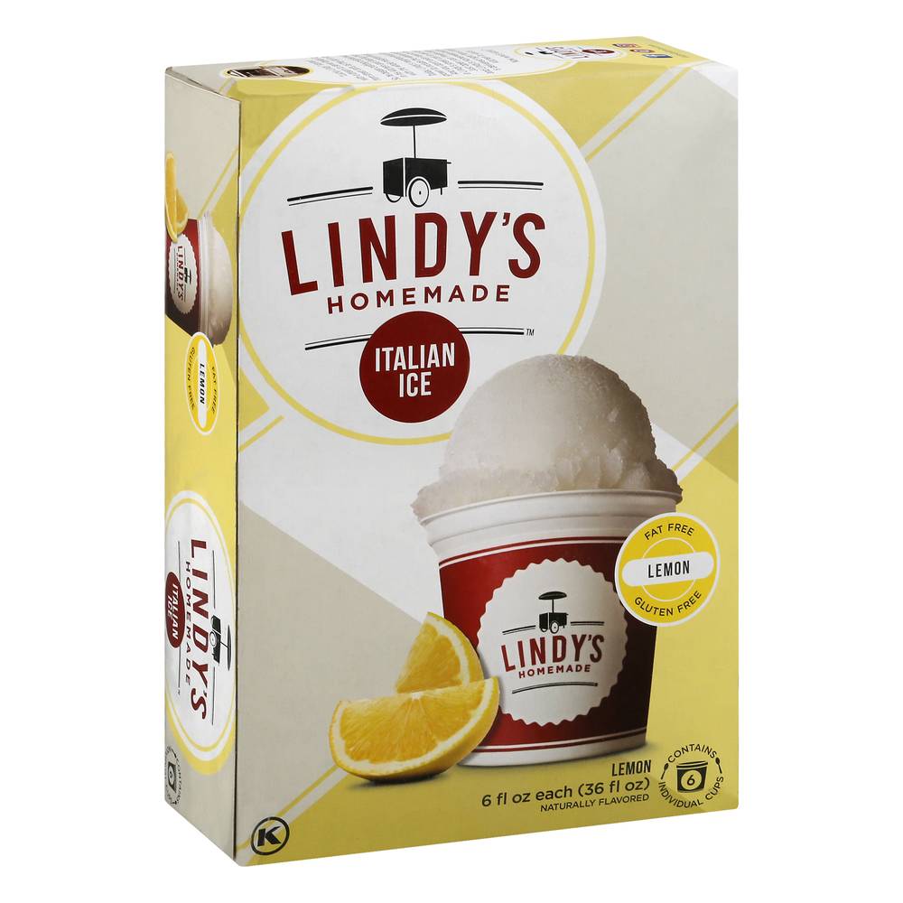 Lindy's Homemade Lemon Italian Ice (36 fl oz)