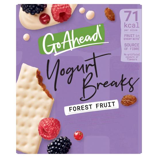 Go Ahead Forest Fruit Yogurt Breaks Snack Bars (142g)