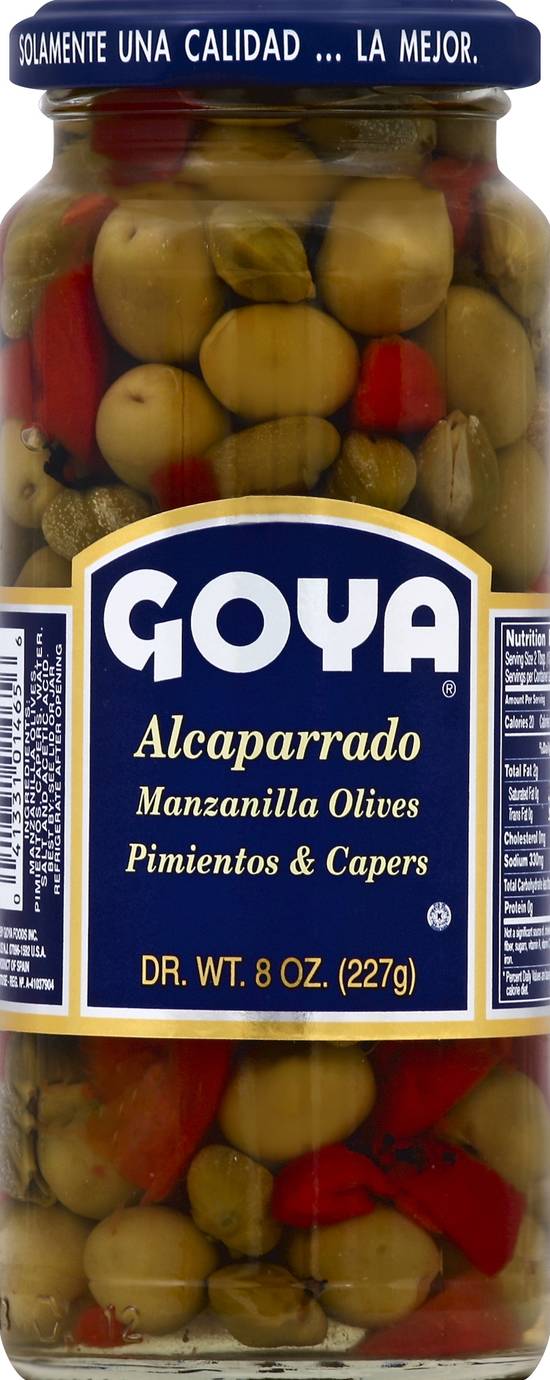 Goya Alcaparrado Manzanilla Olives Pimientos & Capers