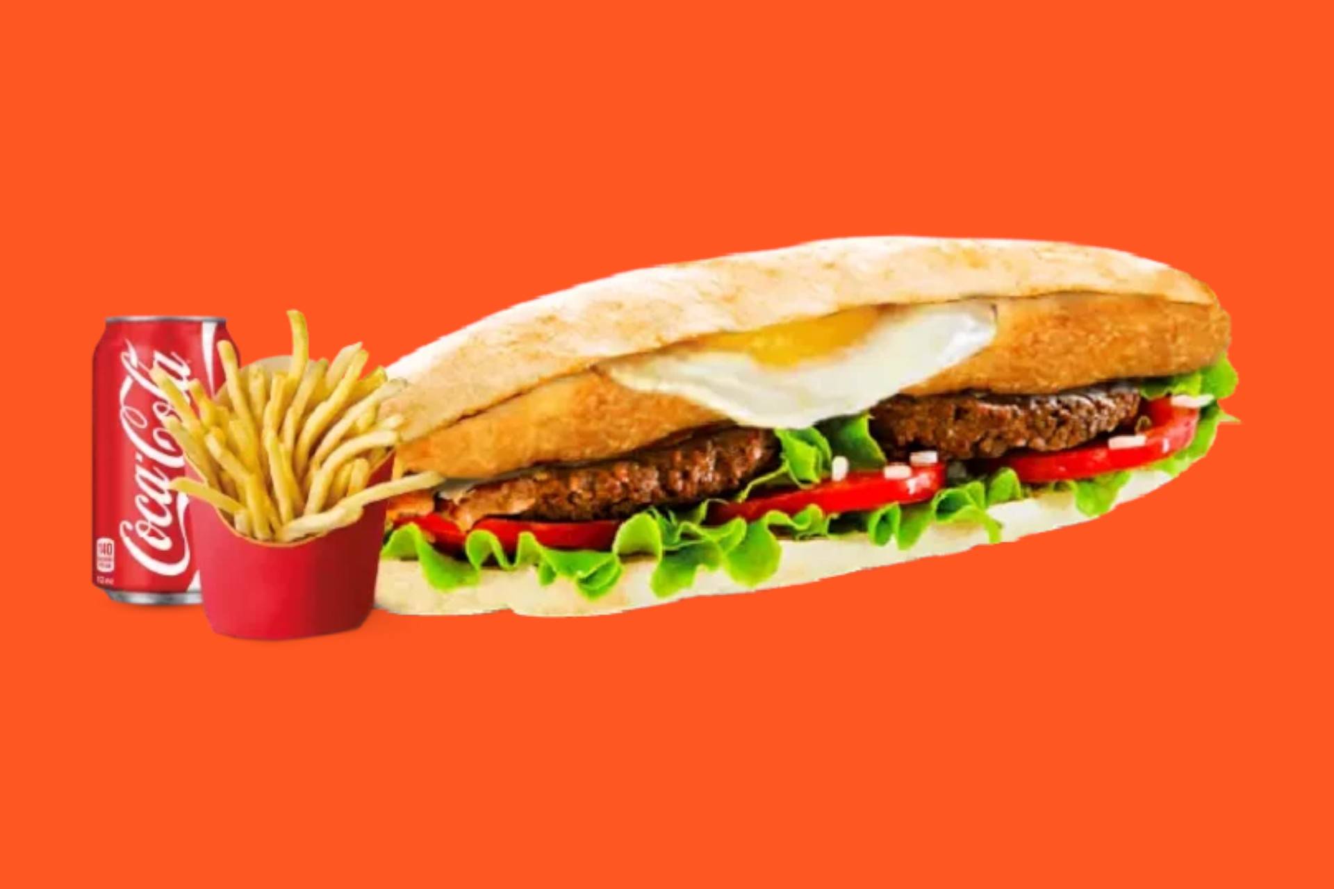 Sandwich Américain🥙🍟🥤