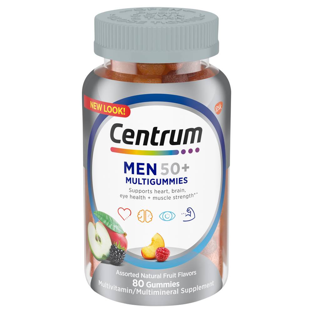 Centrum Men 50+ Multivitamin Multimineral Multigummies