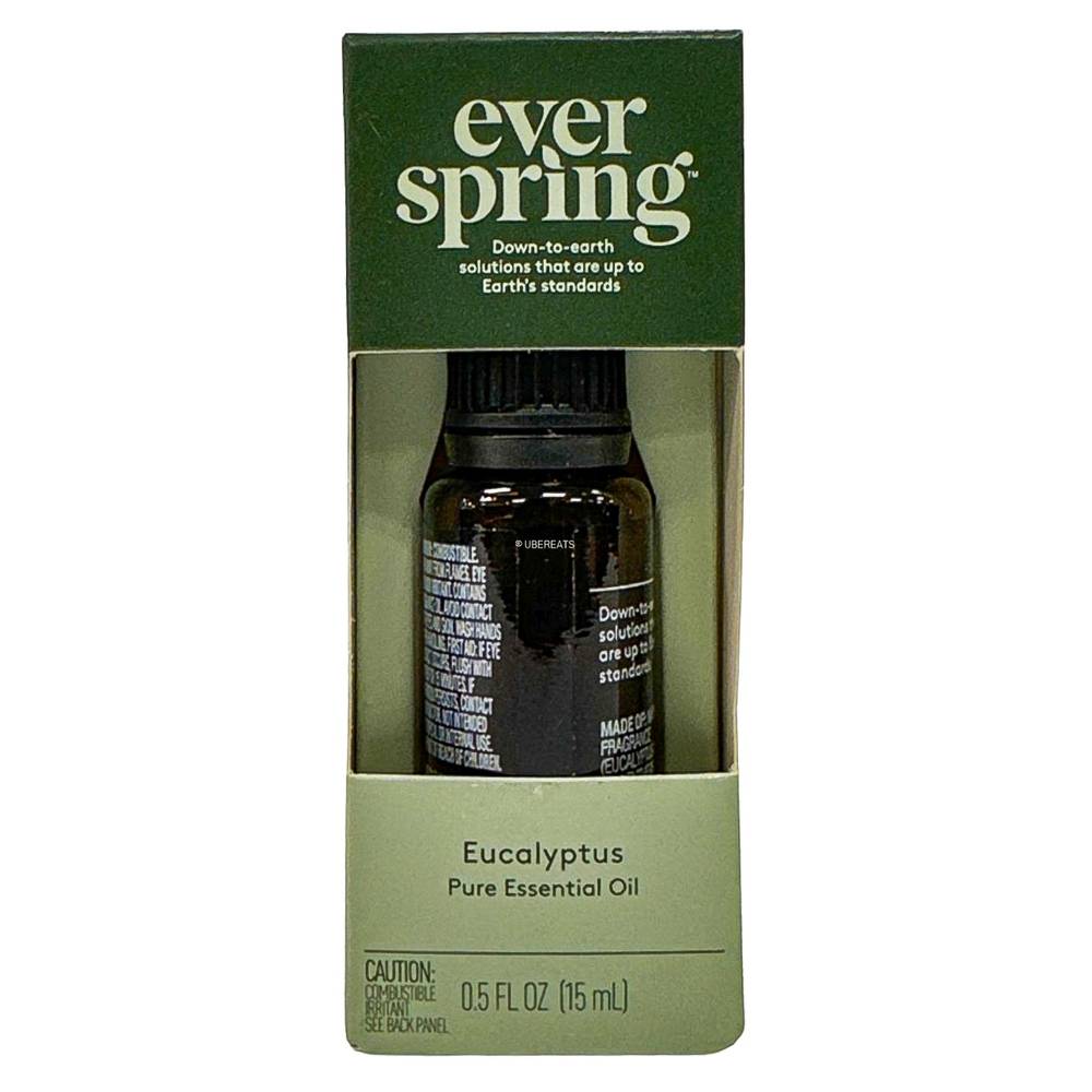 Eucalyptus Pure Essential Oil - 0.5 fl oz - Everspring™