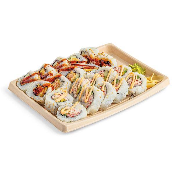 Nori Sushi Duo Spicy Tempura Shrimp Calif Serving 10 Pieces