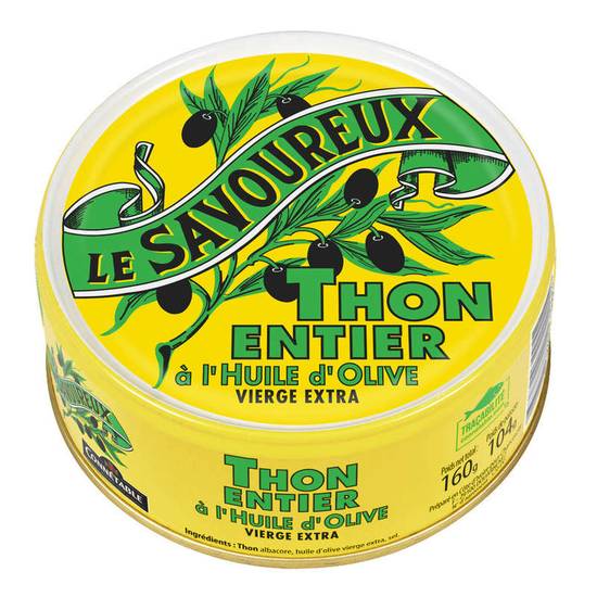 CONNETABLE - Thon huile d'olive - 160g