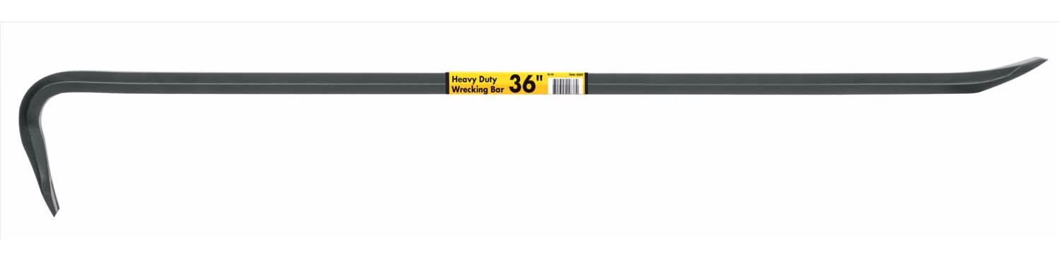 Truper 36 In. Gooseneck Wrecking Bar 1 Pk