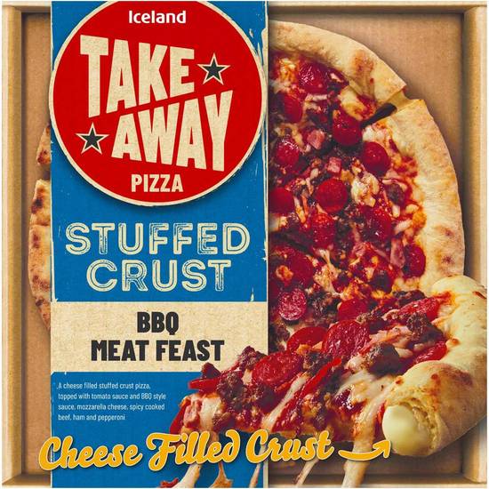 Iceland 475g Meat Feast Stuff Crust Pizza