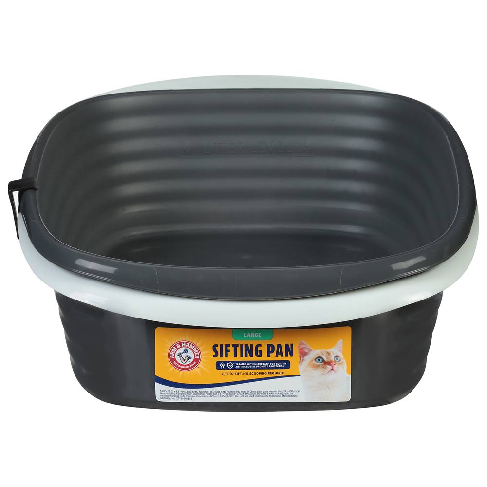 Arm & Hammer Large Light Gray Sifting Pan (2.2 lbs)