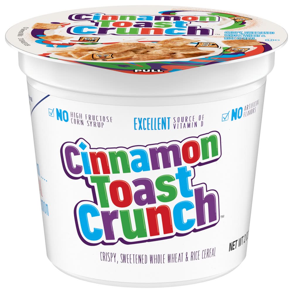 Cinnamon Toast Crunch Whole Wheat & Rice Cereal Tub (2 oz)
