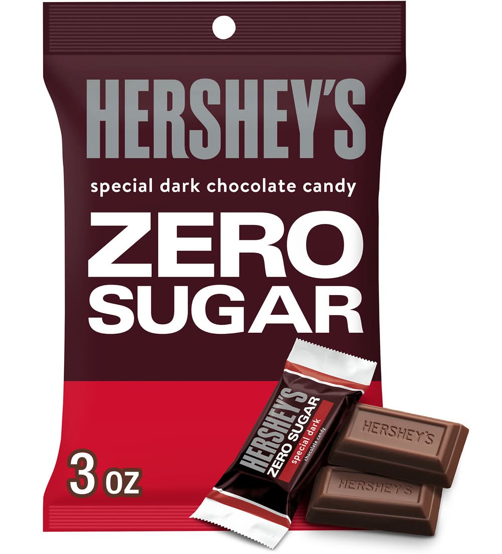 Hershey's Special Dark Zero Sugar Chocolate Candy Bar (3 oz)