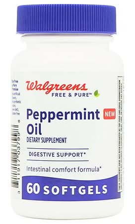 Walgreens Peppermint Oil Softgels (1.44 oz, 60 ct)