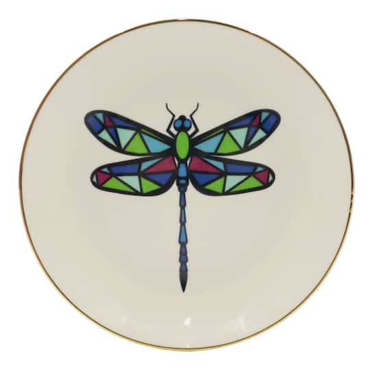 Jonathan Adler X Michaels 6" Dragonfly Ceramic Plate