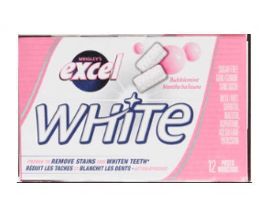 Excel White Bubblemint 12 pcs