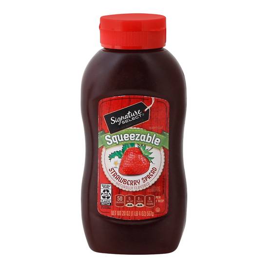 Signature Select Jelly Strawberry Squeezeable (20 oz)