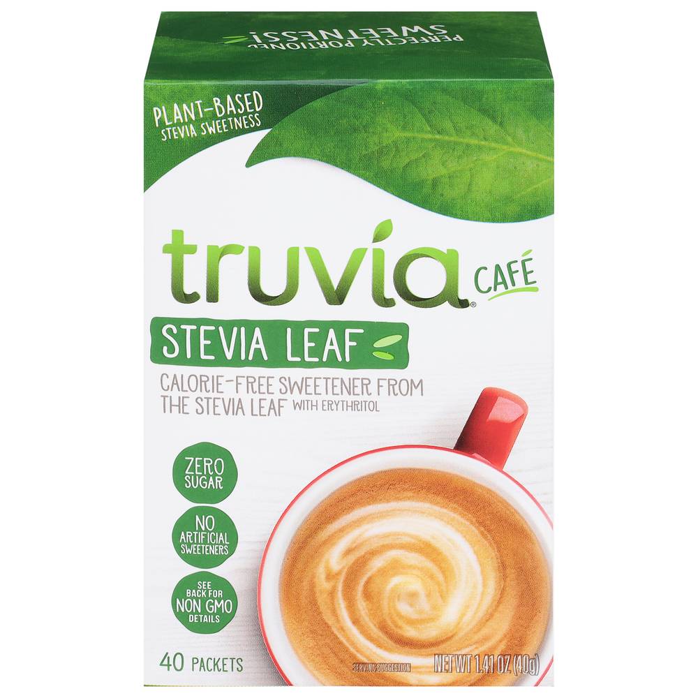 Truvia Cafe Stevia Leaf Sweetener (1.4 oz, 40 ct)