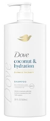 Dove Coconut & Hydration Shampoo (28 fl oz)