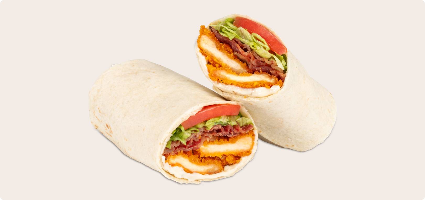 Spicy Chicken Club Wrap