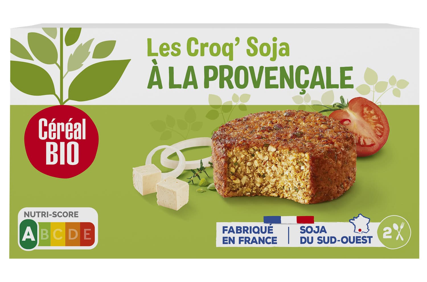 Céréal Bio - Galettes croq'soja à la provençale (200g)
