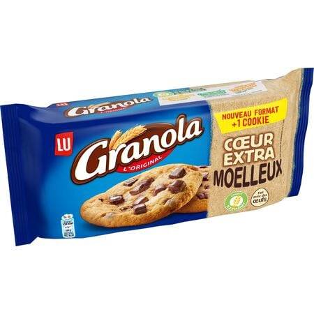 Lu - Granola cookies coeur extra moelleux (chocolat)
