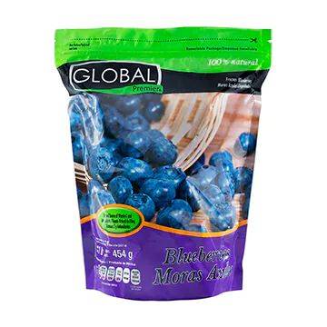 Global premier moras azules congeladas ( 454 g)
