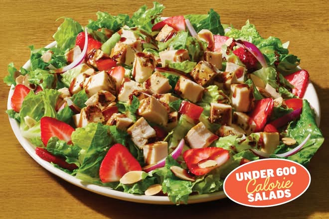 Strawberry Balsamic Chicken Salad