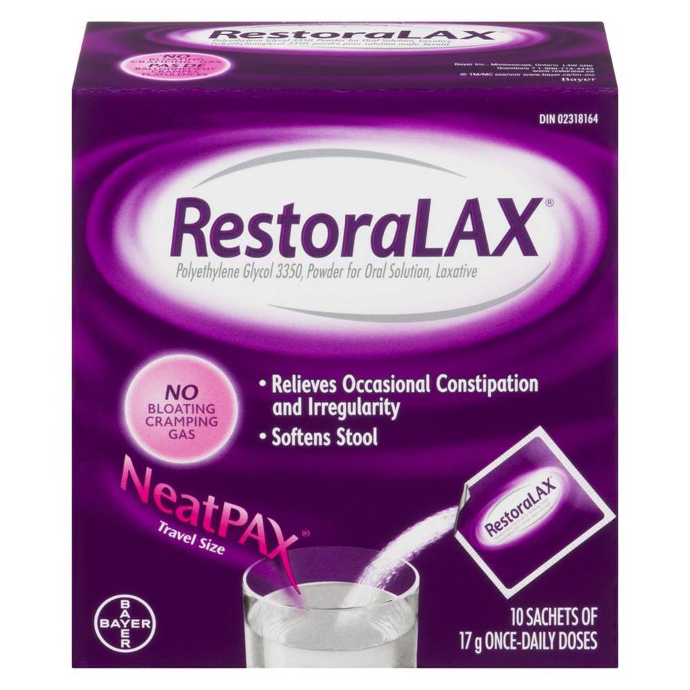 Restoralax Oral Solution Sachets (17 g, 10 ct)