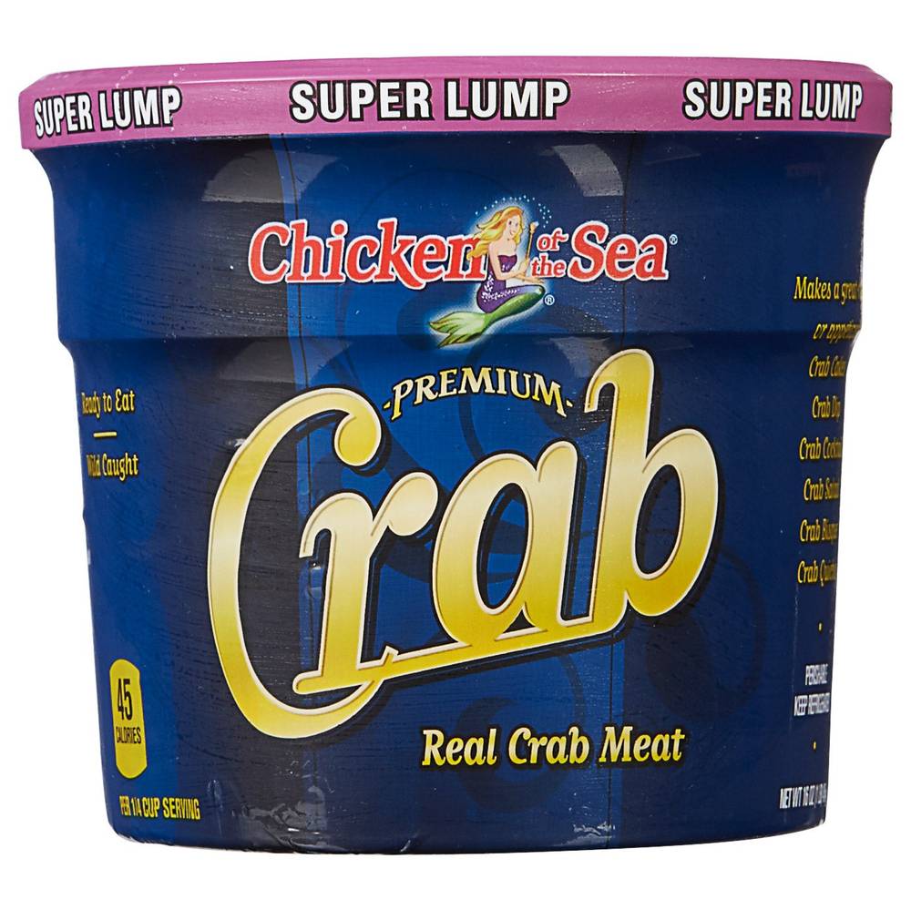 Chicken Of the Sea Blue Swimming Crab – Super Lump