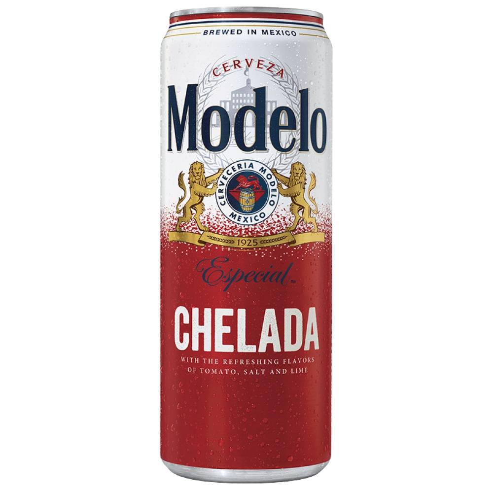 Modelo Chelada Especial Cervea Beer (24 fl oz)