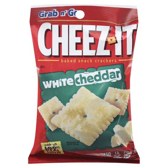 Cheez-It Baked Snack Crackers (white cheddar)