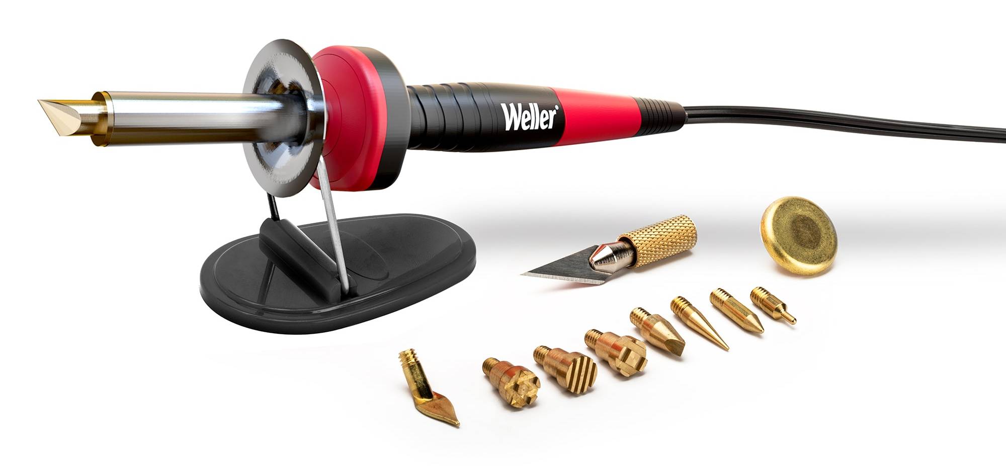 Weller Corded Wood Burning 25w 120v Soldering Iron Kit (15 ct)