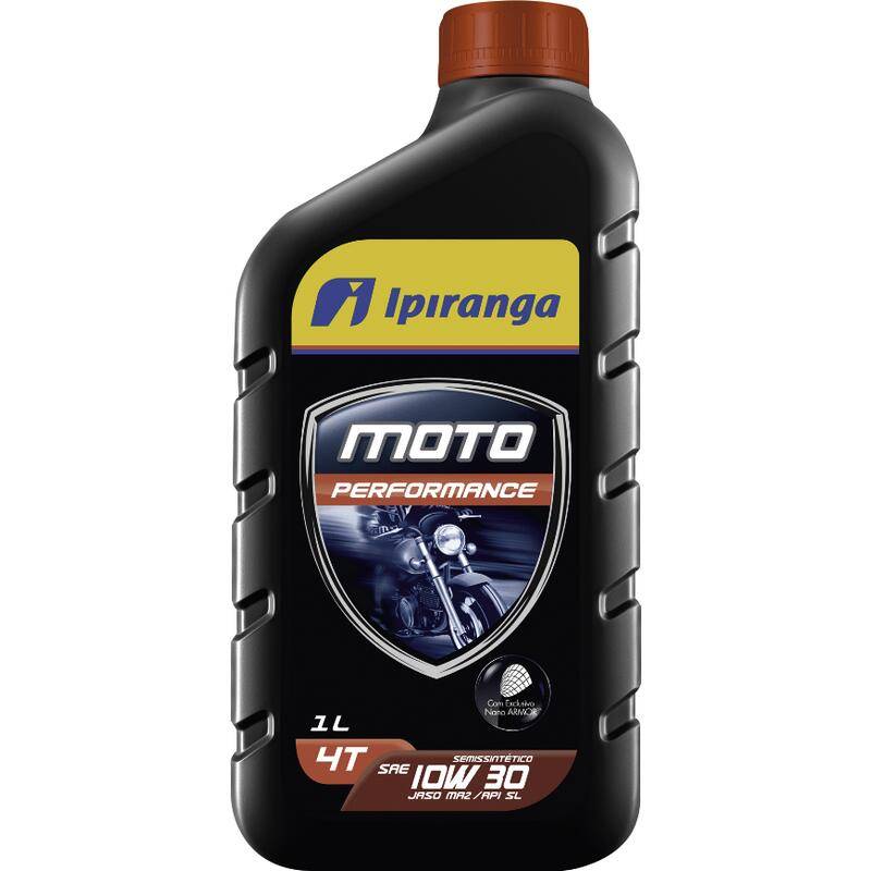 Ipiranga óleo lubrificante moto performance 10w30 sl (1l)