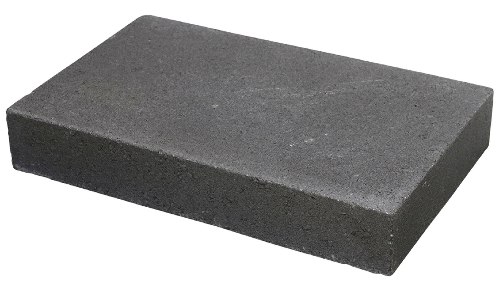 Belgard 2-in H x 12-in L x 8-in D Ventura Gray Concrete Retaining Wall Cap | 16201354