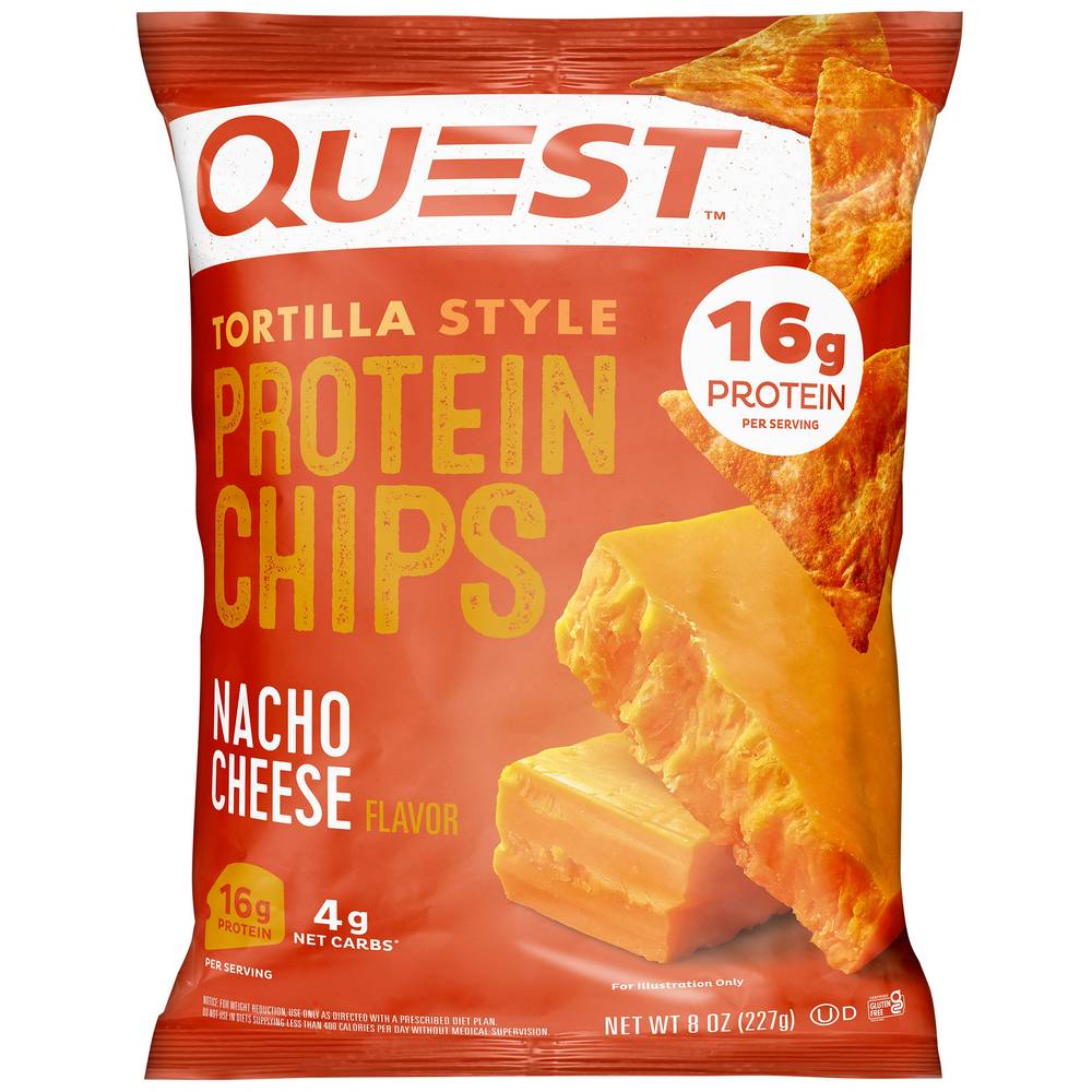 Quest Nacho Cheese Protein Chips, 8 oz