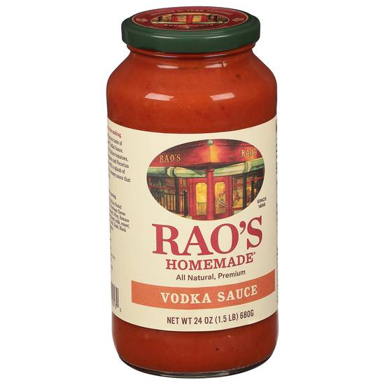 Rao's Homemade All Natural Premium Sauce (vodka)
