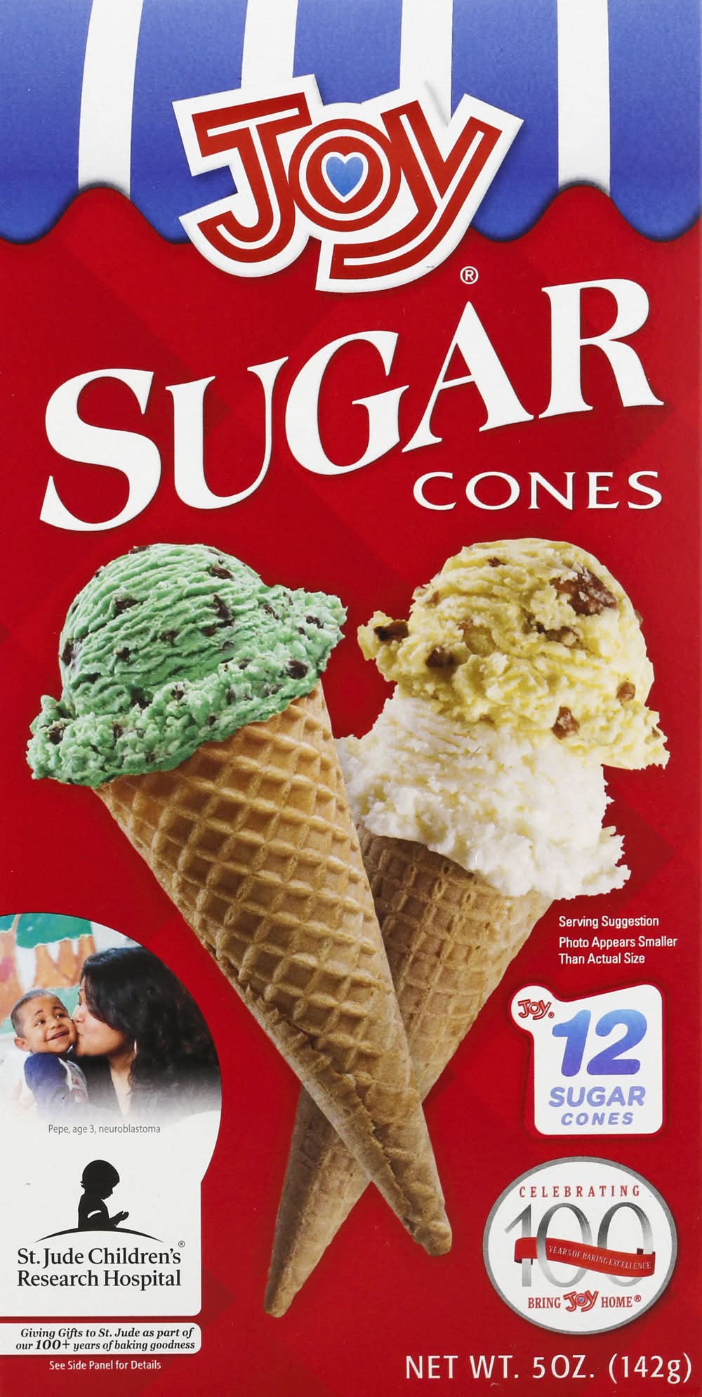 Joy Sugar Cones (5 oz, 12 ct)
