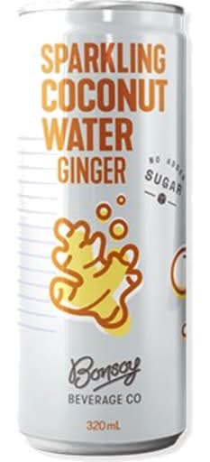Bonsoy Sparkling Coconut Water With Ginger Juice (320mL)
