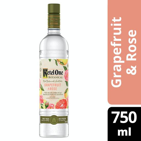 Ketel One Botanical Grapefruit & Rose Vodka (750 ml)