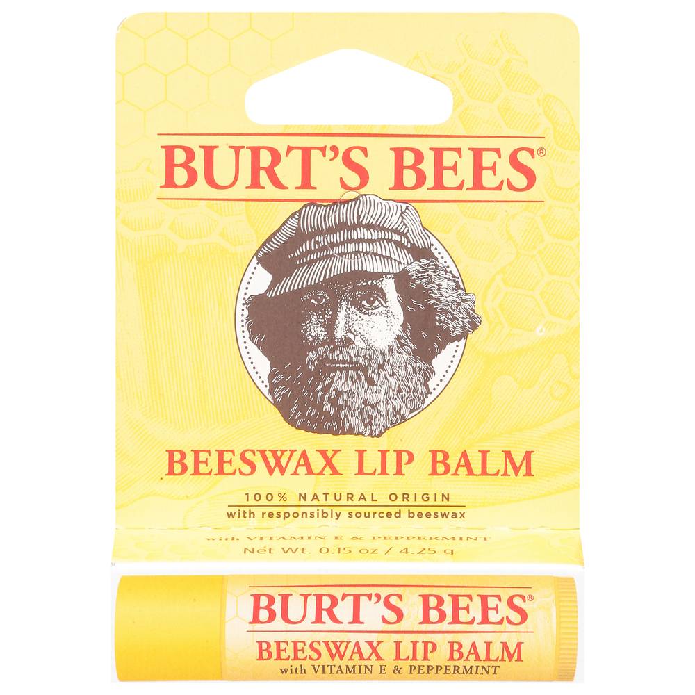 Burt's Bees Beeswax Lip Balm (0.15 oz)