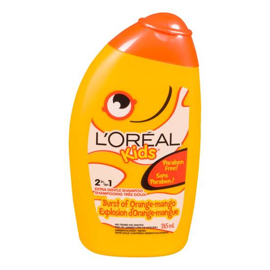 L'oréal Paris Kids Burst Of Orange Mango 2 in 1 Extra Gentle Shampoo (265 ml)