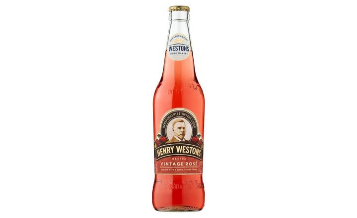 Henry Westons Vintage Rose Cider 500ml (402596)
