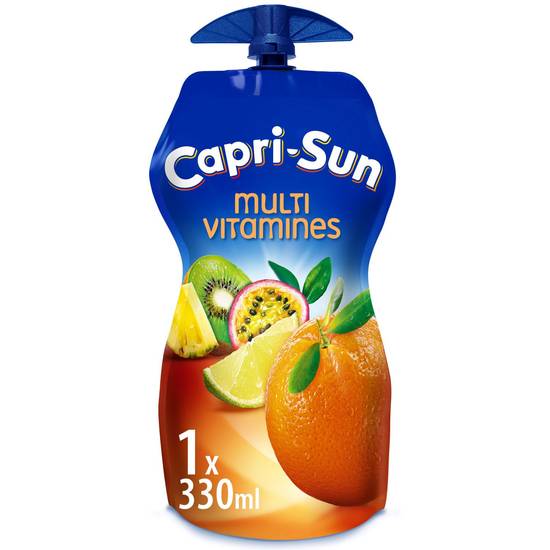 Capri Sun - Boisson jus aux multivitamine avec teneur des fruits (330 ml)