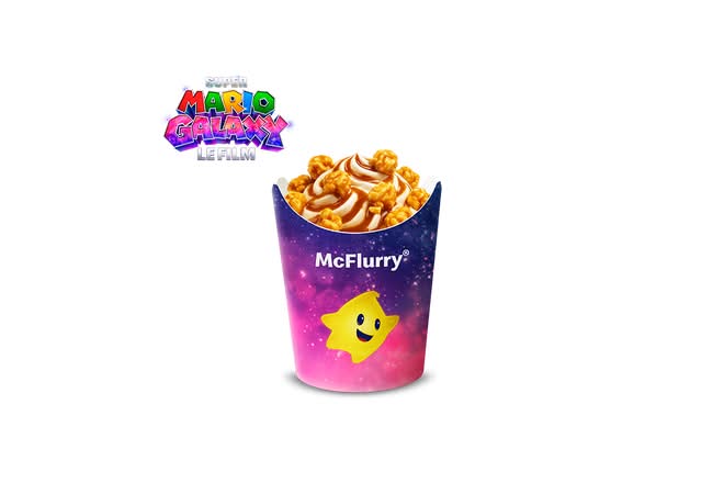 McFLURRY® INFINITY POPCORN CARAMEL