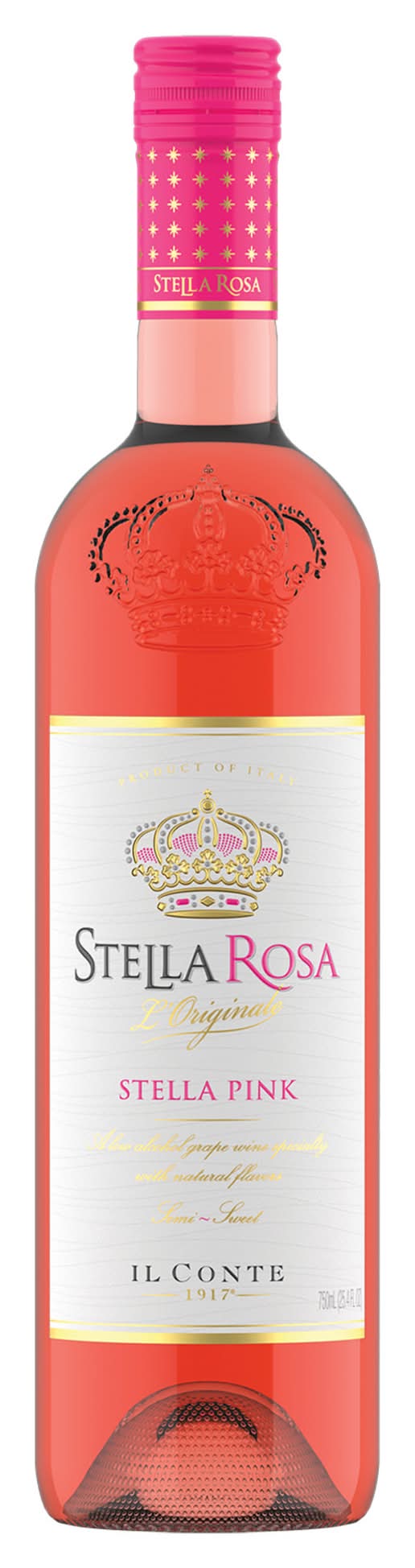 Stella Rosa Pink Semi-Sweet Rose Wine (750 ml)
